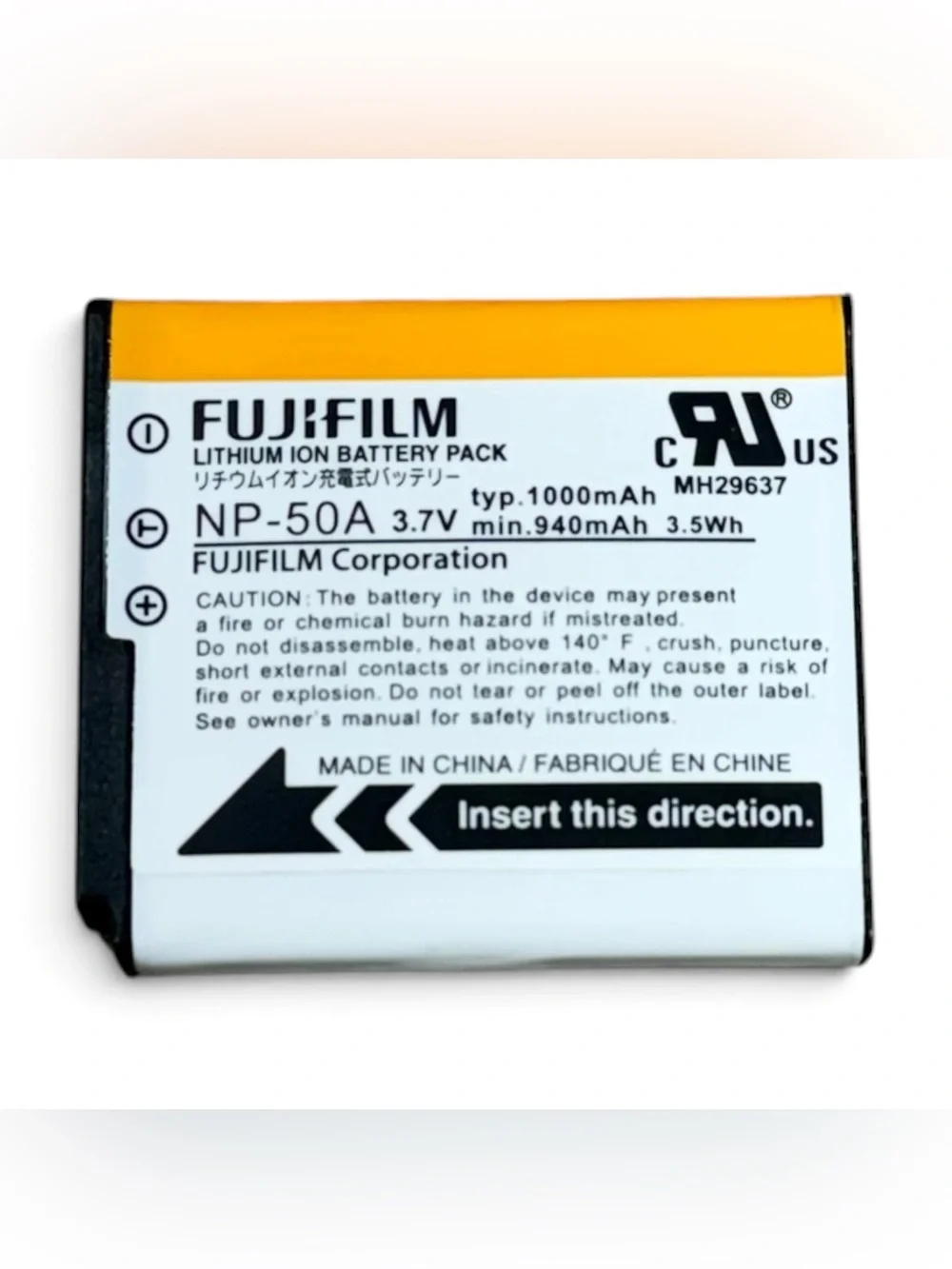 Fujifilm FinePix XP100 14.4MP Digital Camera Orange W/Box, AV Cord, & Charger